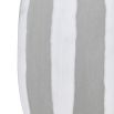 White and grey design glass vase