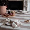 Colourful striped linen napkin