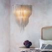 Glamorous ceiling light with delicate chain details