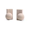 Rocco Marble Bookend - Beige