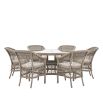 Bora Outdoor Round Dining Set