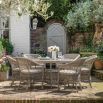 Bora Outdoor Round Dining Set