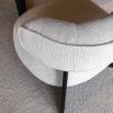 A luxury chair by Artwood with a beautiful bespoke upholstery