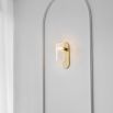 Odyssey Paris Wall Sconce - Natural Brass