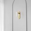 Odyssey Paris Wall Sconce - Natural Brass