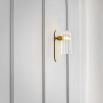 Odyssey Paris Wall Sconce - Natural Brass