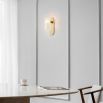 Odyssey Paris Wall Sconce - Natural Brass