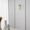 Odyssey Paris Wall Sconce - Natural Brass