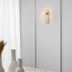 Odyssey Paris Wall Sconce - Natural Brass