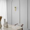 Odyssey Paris Wall Sconce - Natural Brass