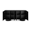 A statement sideboard by Liang & Eimil with a beautiful black finish