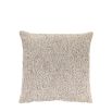 Textured square pillow