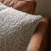 Textured square pillow