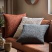 Textured square pillow