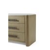 Essence Three Drawer Bedside Table