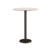 Marble top ceramic bar table