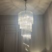 Luxurious and chic four tier centrepiece chandelier