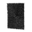 Beautiful bursting black wall art