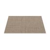 Luxury jute rectangular rug 