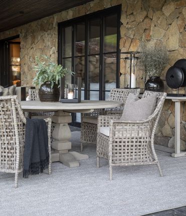 French Outdoor Dining Table - L