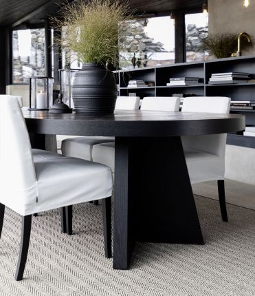 Trent Dining Table - Black