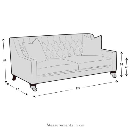 Claridge 3 Seater Sofa