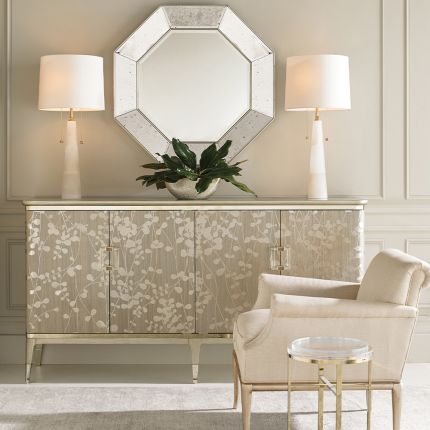 Champagne Leaf Sideboard