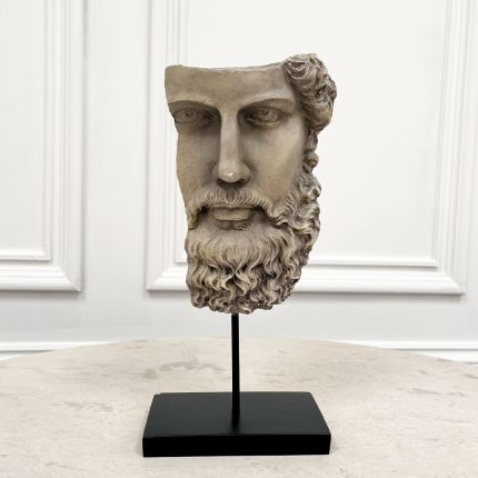 Clearance Ancient Greek Head Sculpture 