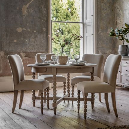 Romilly Round Dining Table (Extendable)