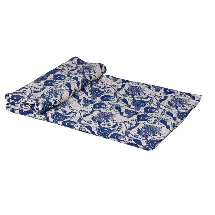 Scape Bedspread - Indigo