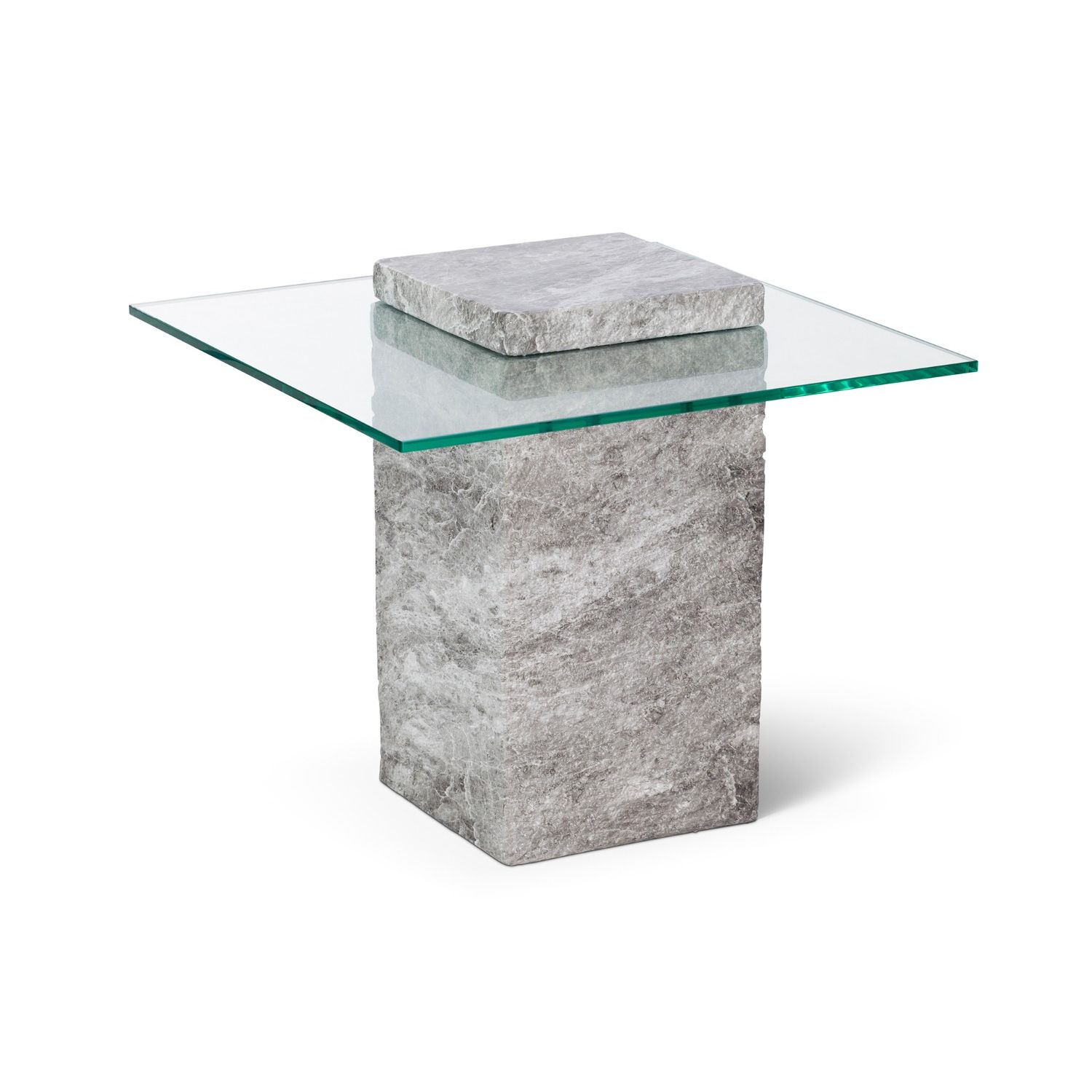 Liang & Eimil Rock Side Table - Grey Faux Marble | Liang & Eimil ...