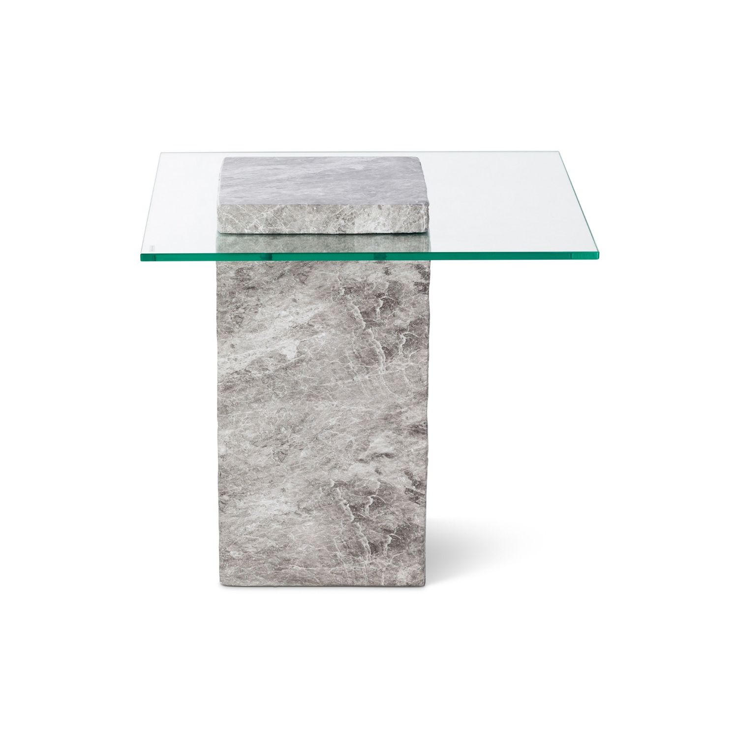 Liang & Eimil Rock Side Table - Grey Faux Marble | Liang & Eimil ...