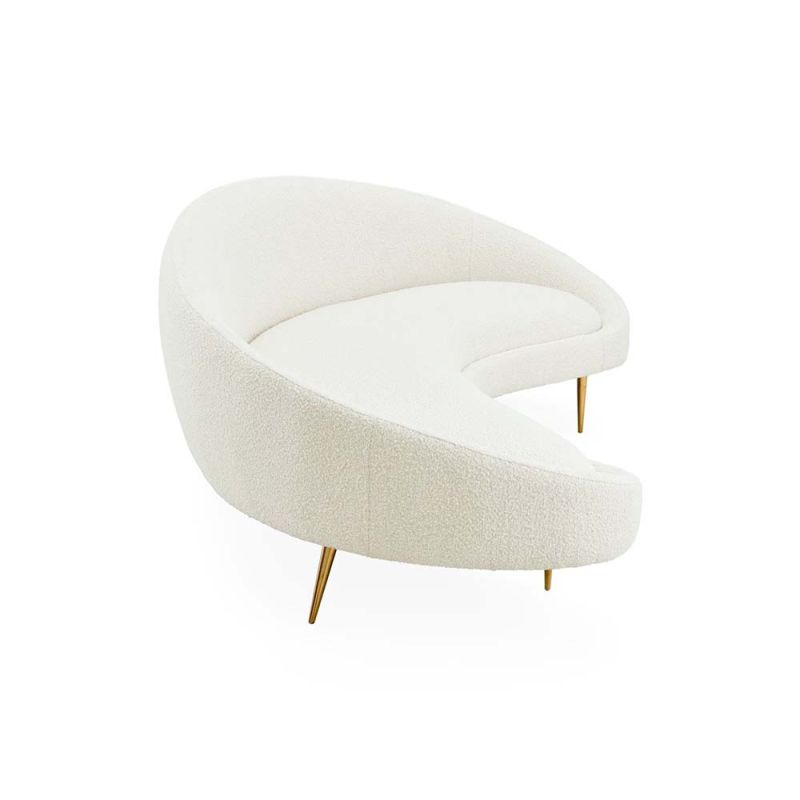 Jonathan Adler Ether Curved Sofa - Olympus Oatmeal | Jonathan Adler ...