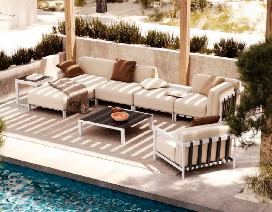 Luxury on sale outdoor lounge